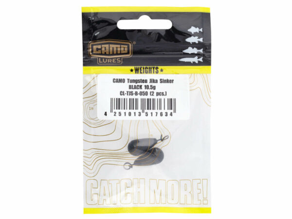 Camo Lures Tungsten Jika Sinker Verpackung